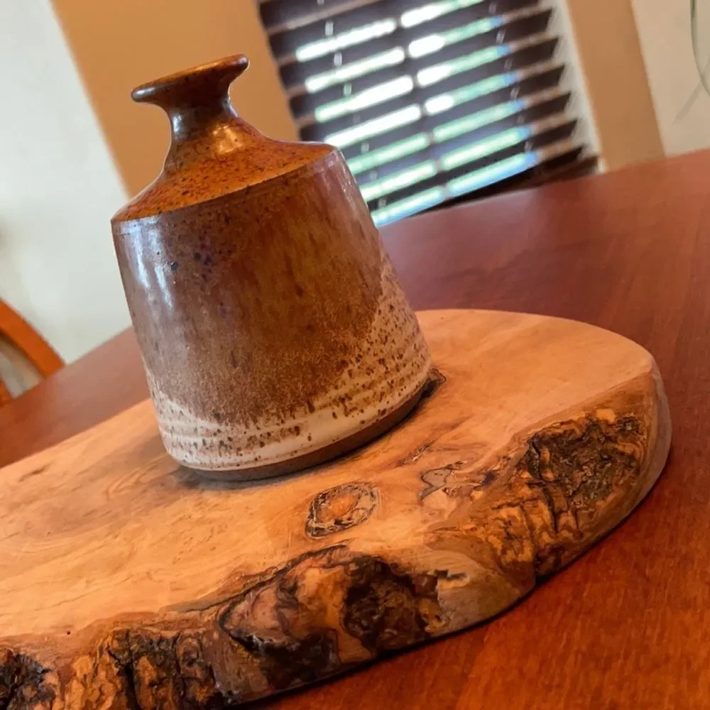 Lovely handmade bud vase